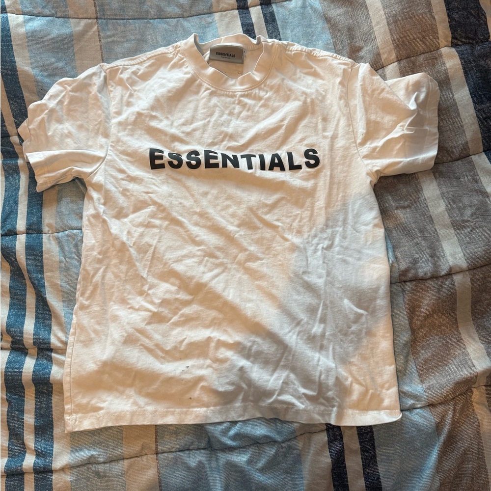 Fear of God Essentials White T-Shirt